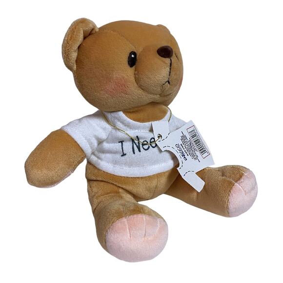 Cherished Teddies 8" Plush Bear Enesco 1999 I Need You T-Shirt Stuffed Animal - Picture 7 of 8